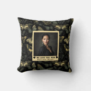 Coussin Camo Papillon Maman Momie Cadeau de Chauffage Uniq