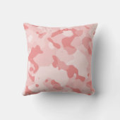 Coussin Camo rose bébé; Camouflage (Verso)