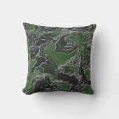 Coussin Camo vert funky (Recto)