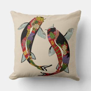 Coussin camomille koi