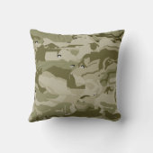 Coussin Camouflage de chambre pour garçon personnalisé (Verso)
