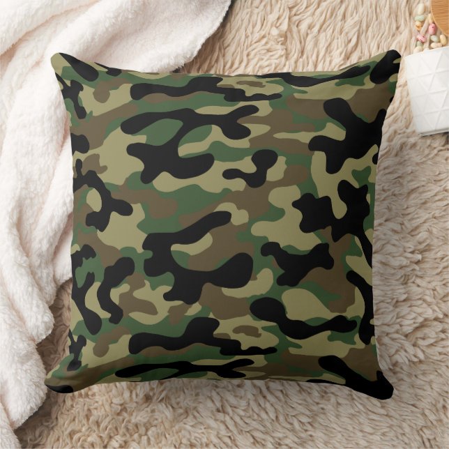 Coussin Camouflage de forêt urbaine  (Couverture)