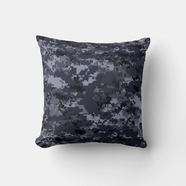 Coussin Camouflage de marine (Recto)