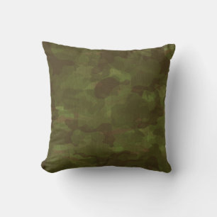 Coussin Camouflage Militaire de Bois
