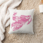 Coussin Camouflage rose cool Motoneige (Couverture)