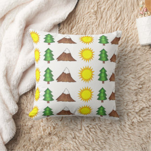 Coussin Camp Camping Escalades de montagne Arbres Nature