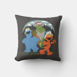Coussin Camp Rue Sésame 1969