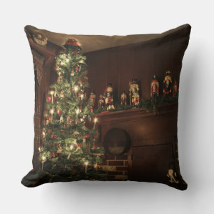 Coussin Campagne coloniale primitive Fête de Noël