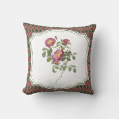 Coussin Campagne Rose Sauvage (Recto)