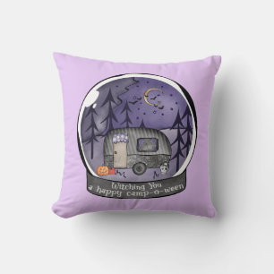 Coussin Camper d'Halloween en Snowball