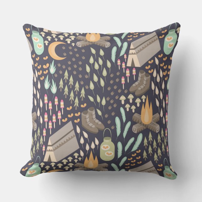 Coussin Camping (Recto)