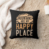 Coussin Camping - Camper Mountains Cadeaux (Couverture)