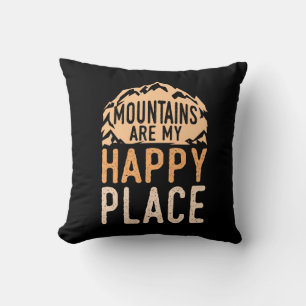 Coussin Camping - Camper Mountains Cadeaux