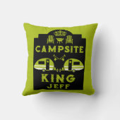 Coussin Camping King Cadeaux Pour Camping (Verso)
