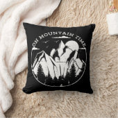 Coussin Camping & Montagnes (Couverture)