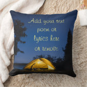 Coussin Camping Sous Les Étoiles (Couverture)