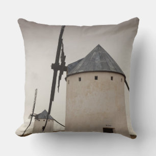 Coussin Campo de Criptana, anciens moulins à vent de La Ma