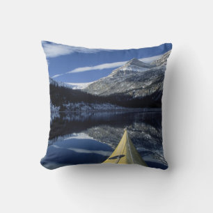 Coussin Canada, Colombie-Britannique, Banff. Proue de kaya