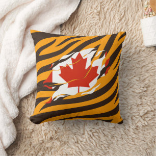 Coussin CANADA Drapeau en moi, Canadian en intérieur Marqu
