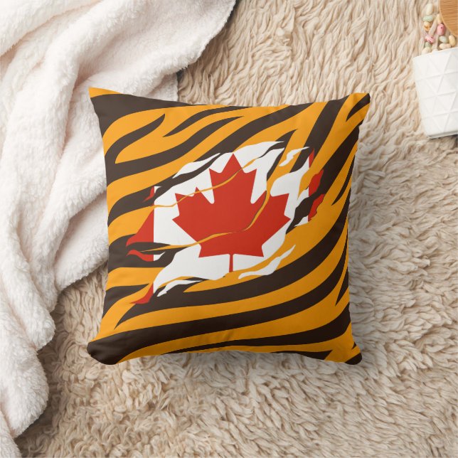 Coussin CANADA Drapeau en moi, Canadian en intérieur Marqu (Couverture)