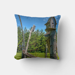 Coussin Canada, Ontario, Erin, maison d'oiseau