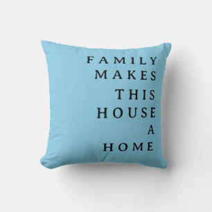Coussin Canapé bleu ciel moderne personnalisable
