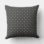 Coussin Canapé cushion gris Charbon (Verso)