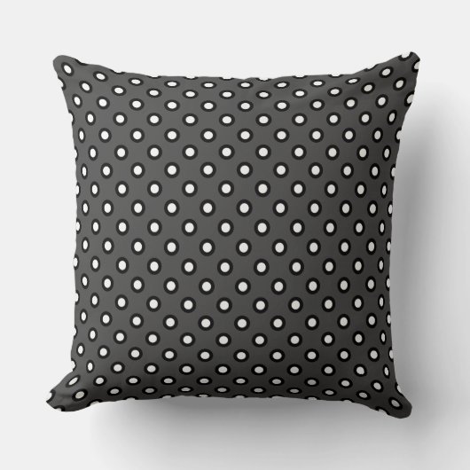 Coussin Canapé cushion gris Charbon (Recto)