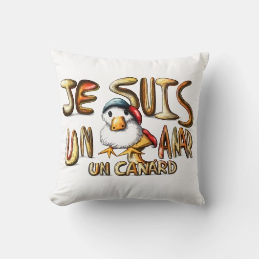 coussin canard (Recto)
