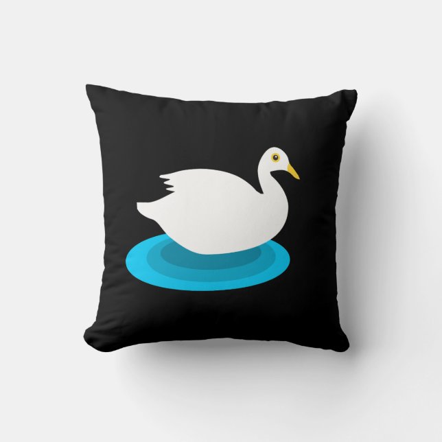 Coussin Canard blanc (Recto)