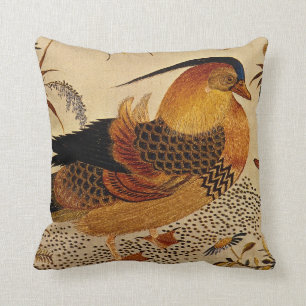 Coussin Canard de mandarine