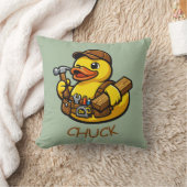 Coussin Canard en caoutchouc charpentier (Couverture)