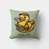 Coussin Canard en caoutchouc charpentier (Recto)