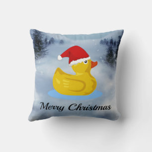 Coussin Canard en caoutchouc, Joyeux Noël,