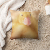 Coussin Canard Jaune Fuzzy Bébé de Pâques Canard (Couverture)