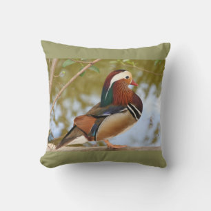 Coussin Canard mandarin