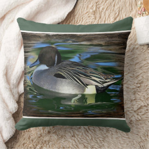 Coussin Canard Sur L'Oreiller Du Lac Throw
