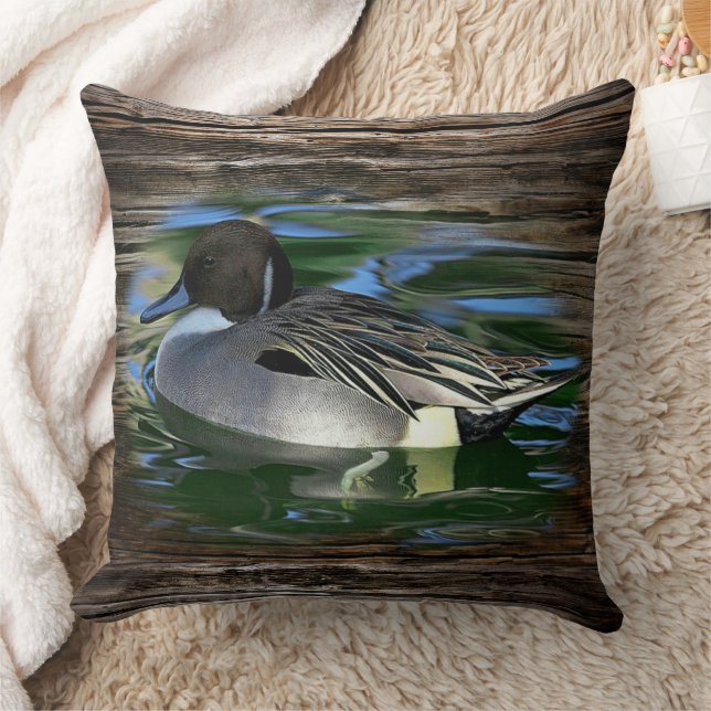 Coussin Canard Sur L'Oreiller Du Lac Throw (Couverture)