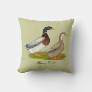Coussin Canards de Saxe