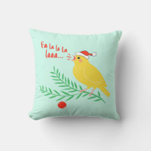 Canari chanteur de Noël