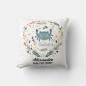 Coussin Cancer Baby - Zodiac Design Nursery (Recto)