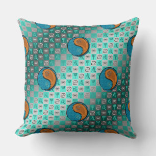 Coussin Cancer & Chien de Bois