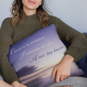 Coussin Cancer dans la remise Coup de soleil inspirant