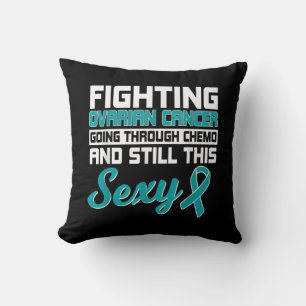 Coussin Cancer de l'ovaire Inspirer les femmes Fête des mè
