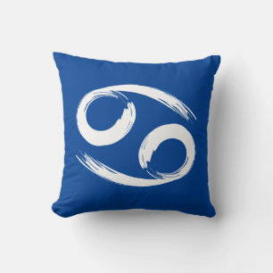 Coussin CANCER Signe du zodiaque Juin Juillet Été Astrolog