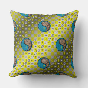 Coussin Cancer & Singe de Terre
