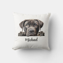 Cane Corso Peeking Chiens Sublimation Bund
