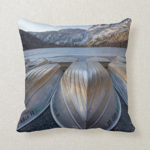 Coussin Canoë au lac