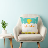 Coussin Caoutchouc jaune et vert Statistiques de naissance (Chaise)