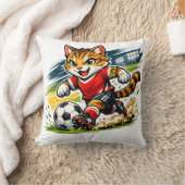Coussin Capitaine Chat : La Course de Foot (Couverture)
